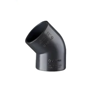 زانو 45 درجه چسبی UPVC ویسپار