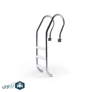 نردبان استخر مگاپول مدل کلاب با پله پلاستیکی
